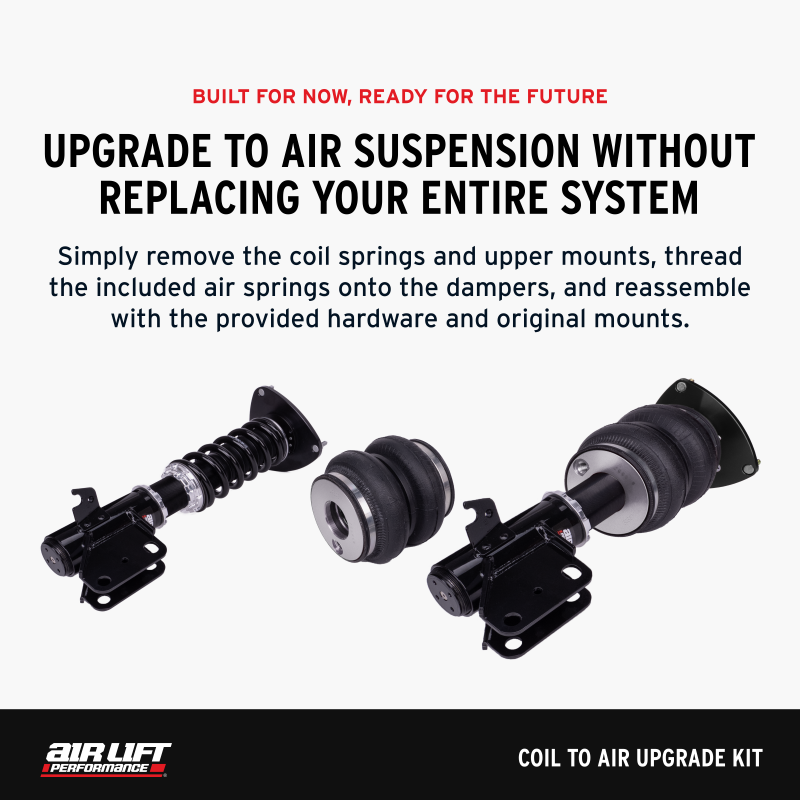 Nissan 350z Coilover Suspension Kit - Front + Rear - Air Lift - Coil to Air Upgrade Kit - `03-`08